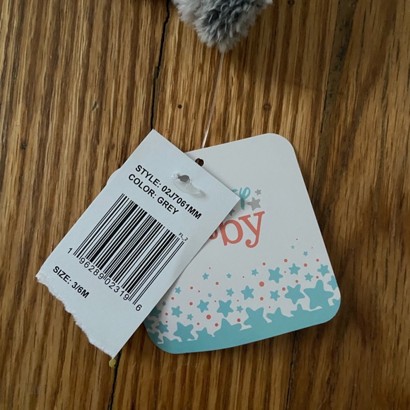 Fuzzy Mickey Mouse Footed Set for Baby - Picture 3 of 3